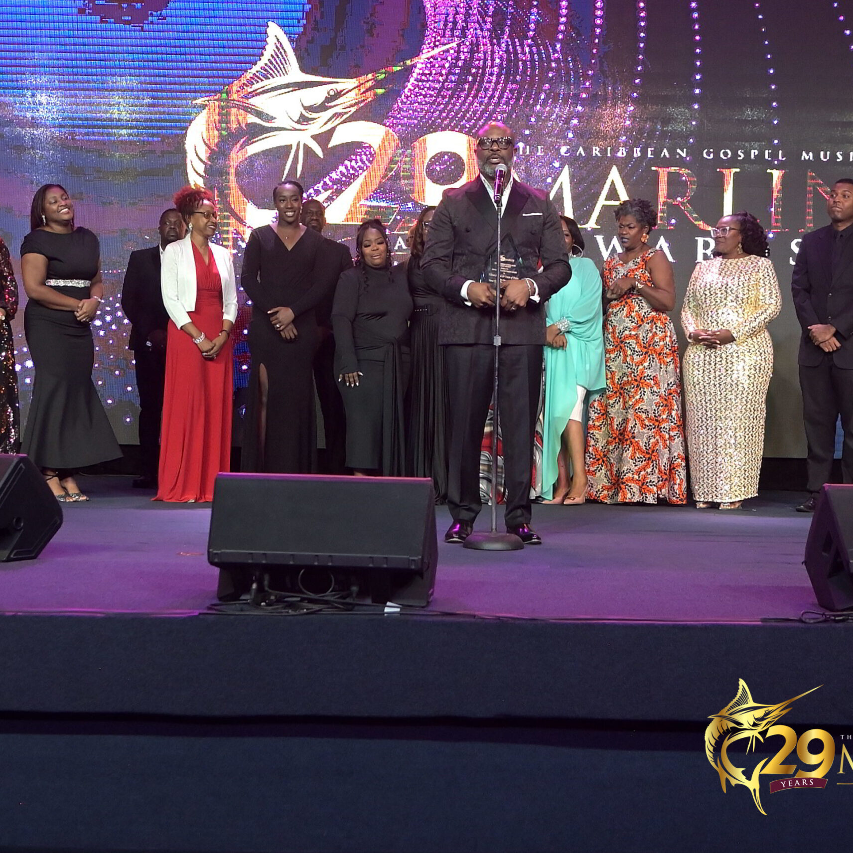 Edison Sumner & Voices of Praise Accept the 2025 Life Time Achievement Award (Bahamas) Edison Sumner & Voices of Praise